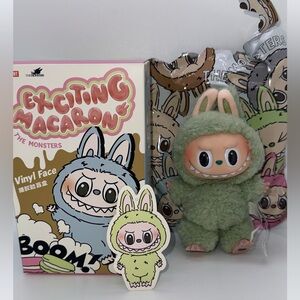 BRAND NEW Pop Mart Labubu Exciting Macaron Green Grape